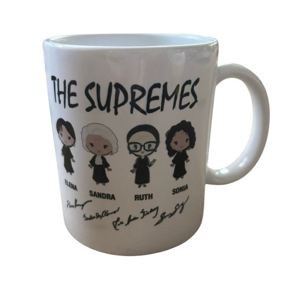 The Supremes Supreme Court Women Justices Mug RBG Kagan Sotomayor O'Connor⁠